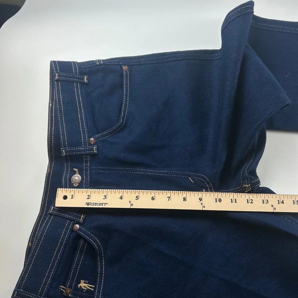 Levis For Men 34x30 VTG More Comfort Jeans Indigo Blue Orange Tab Dark Denim